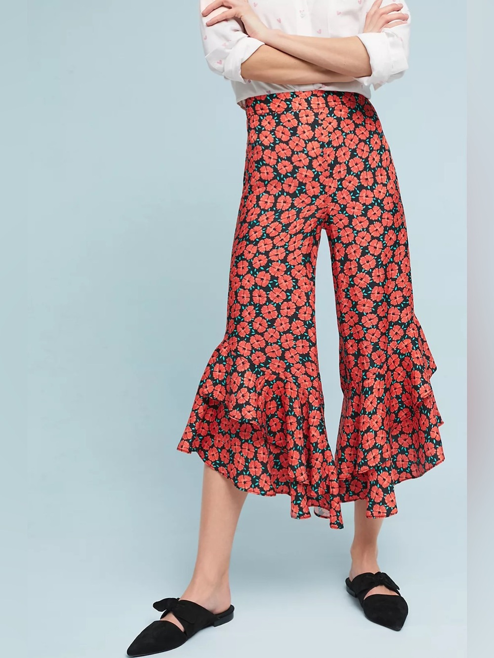 Ett:twa by Anthropologie Virginie Wide Leg Pants 2